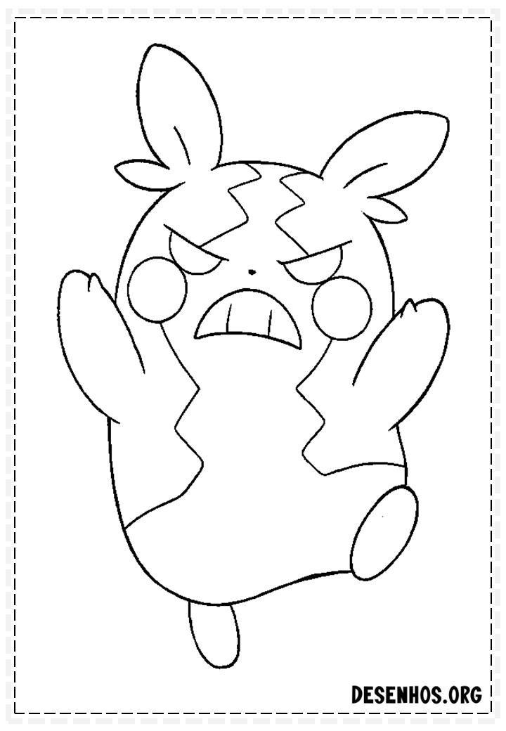pokemon para colorir 36