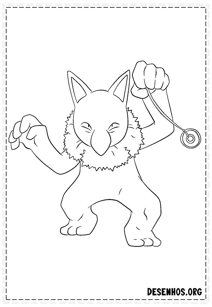 pokemon para colorir 373