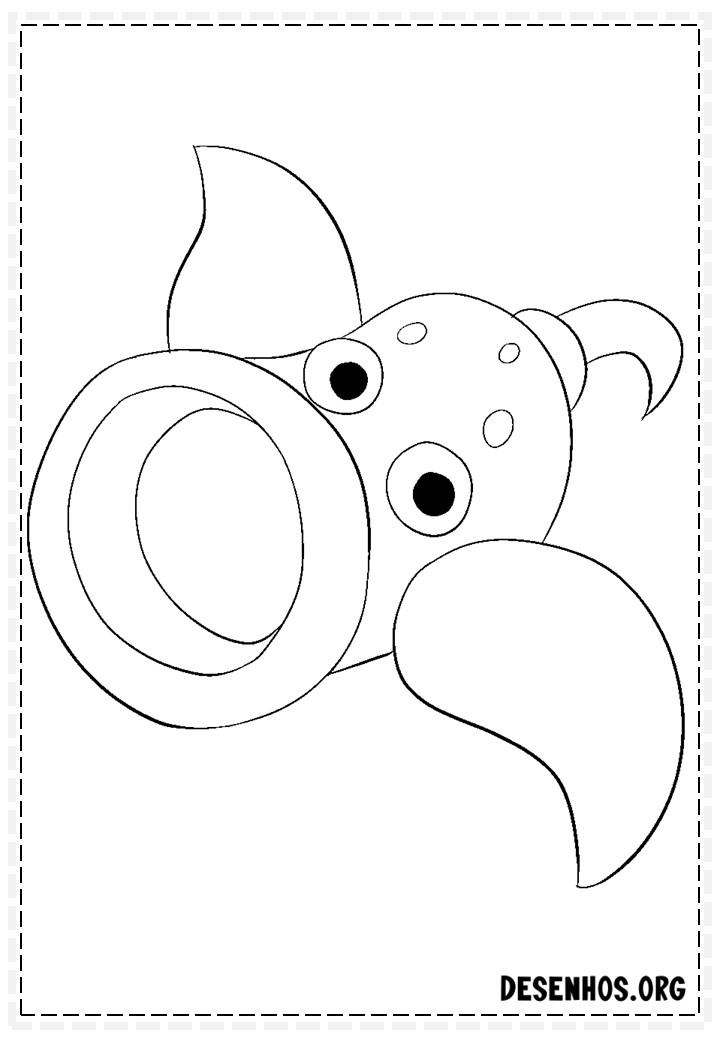 pokemon para colorir 383