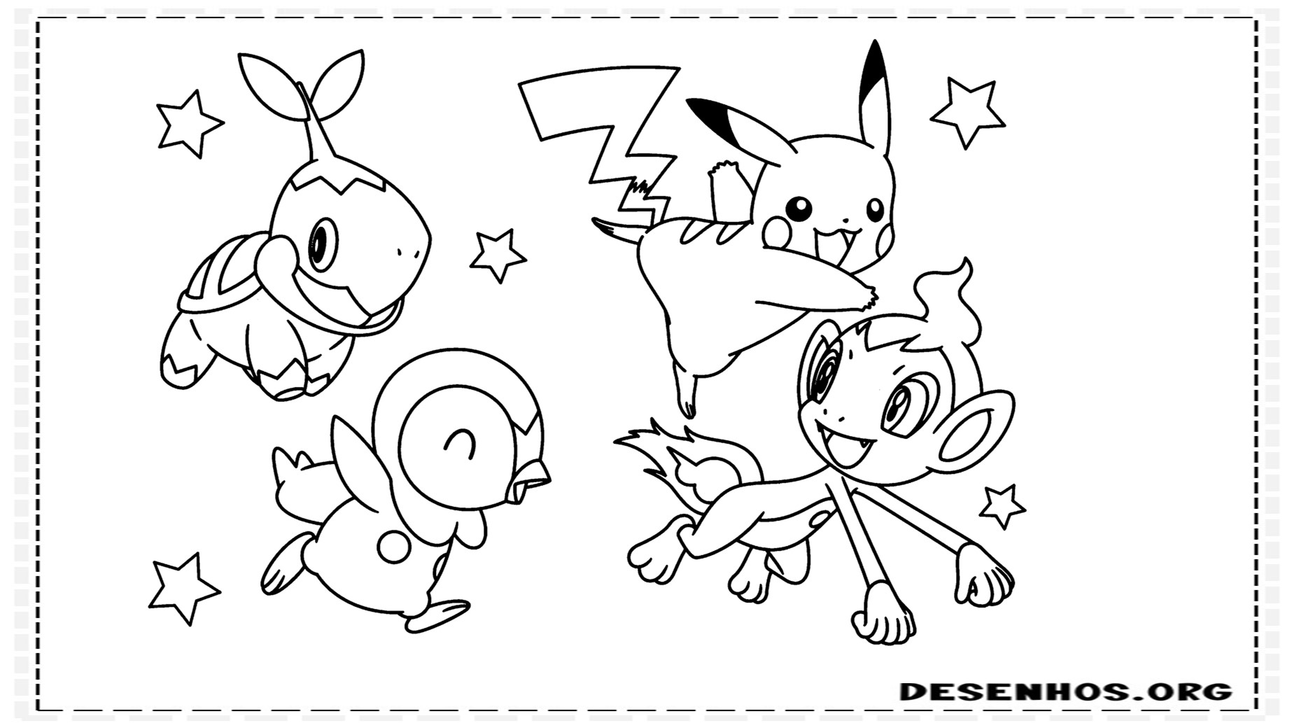 pokemon para colorir 4 pokemon para colorir 4