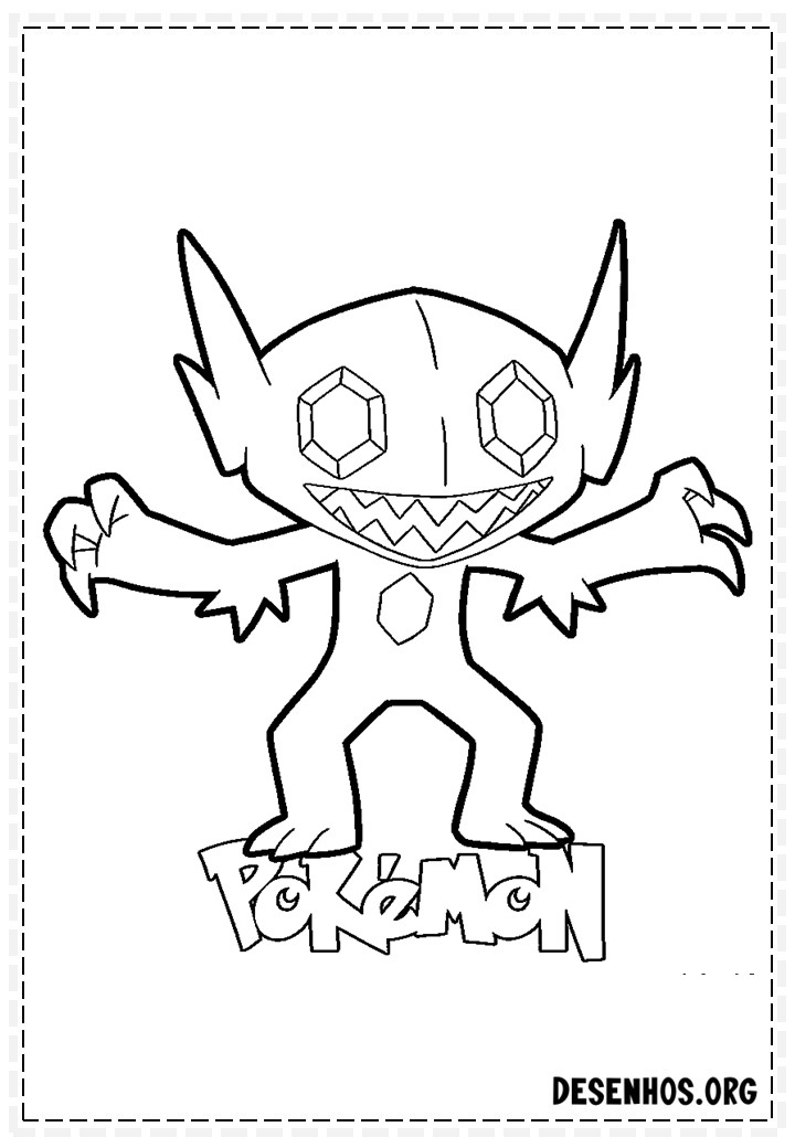 pokemon para colorir 45