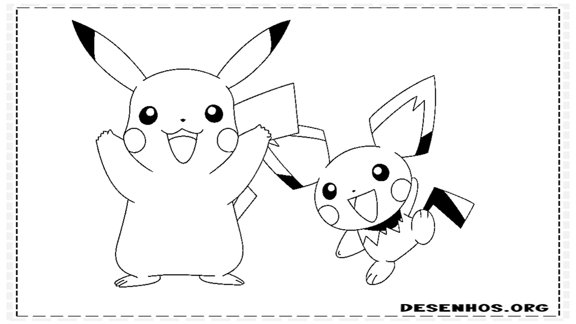 pokemon para colorir 8