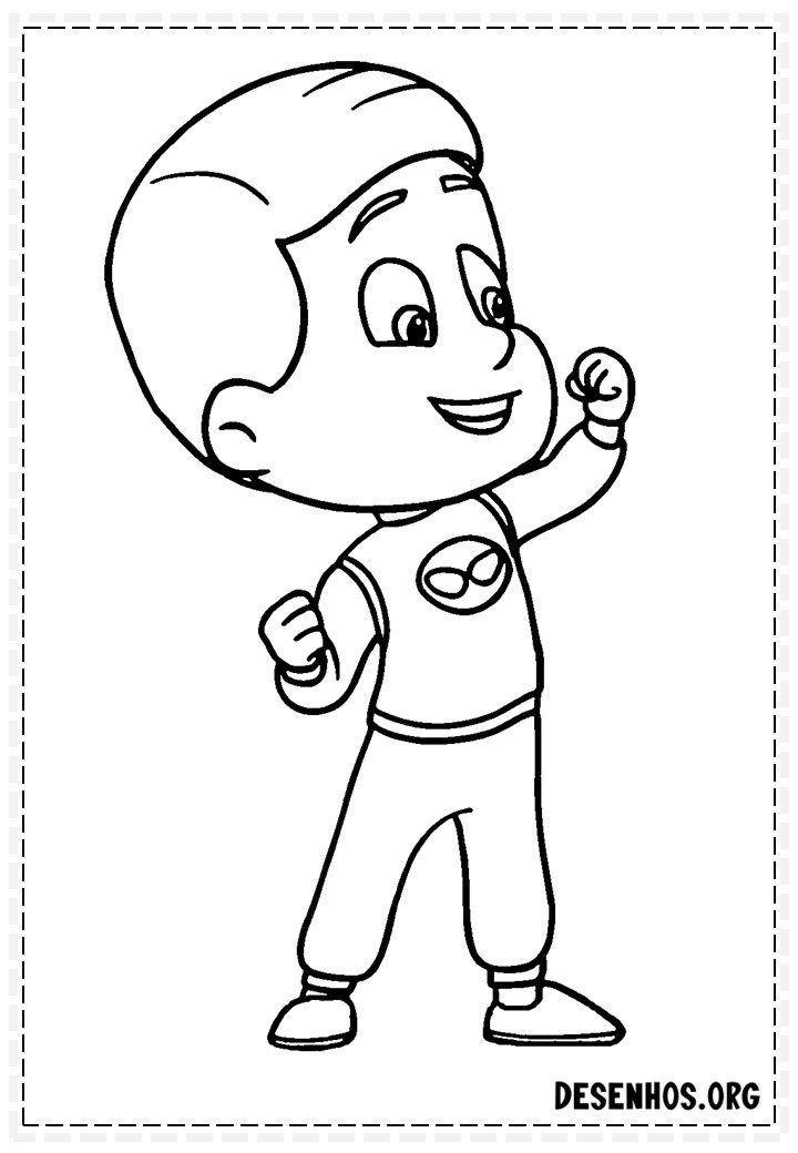 80 Desenhos do Pj Masks para colorir 80 Desenhos do Pj Masks para colorir