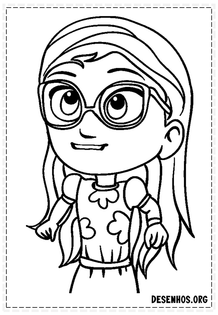 80 Desenhos do Pj Masks para colorir 80 Desenhos do Pj Masks para colorir