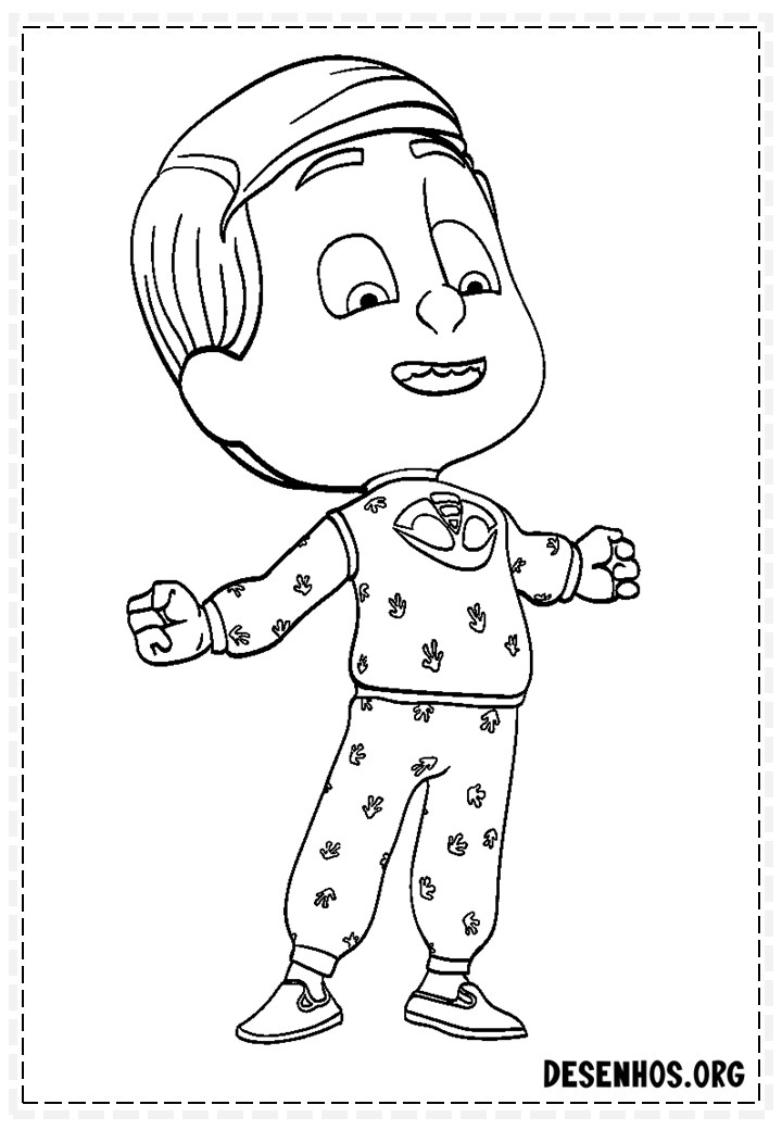 80 Desenhos do Pj Masks para colorir 80 Desenhos do Pj Masks para colorir