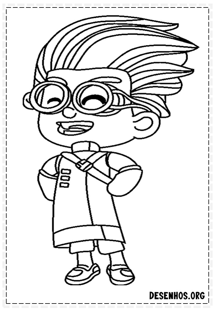 80 Desenhos do Pj Masks para colorir 80 Desenhos do Pj Masks para colorir
