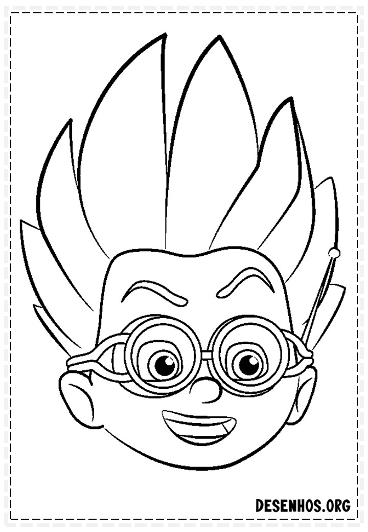 80 Desenhos do Pj Masks para colorir 80 Desenhos do Pj Masks para colorir