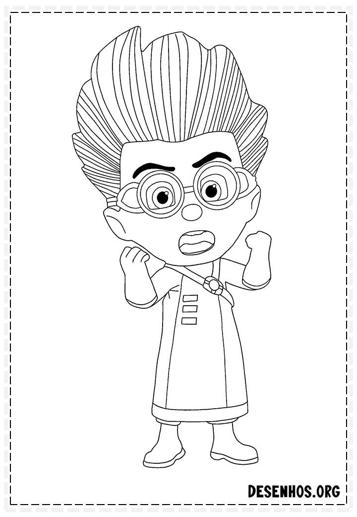 80 Desenhos do Pj Masks para colorir 80 Desenhos do Pj Masks para colorir