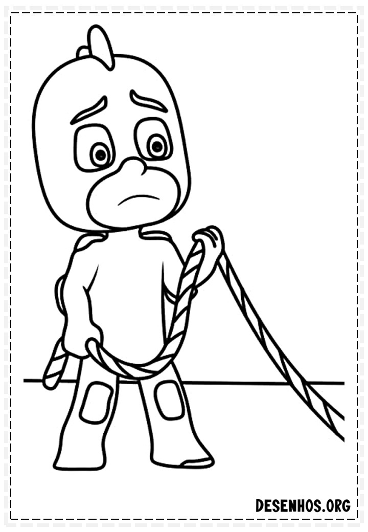 80 Desenhos do Pj Masks para colorir 80 Desenhos do Pj Masks para colorir