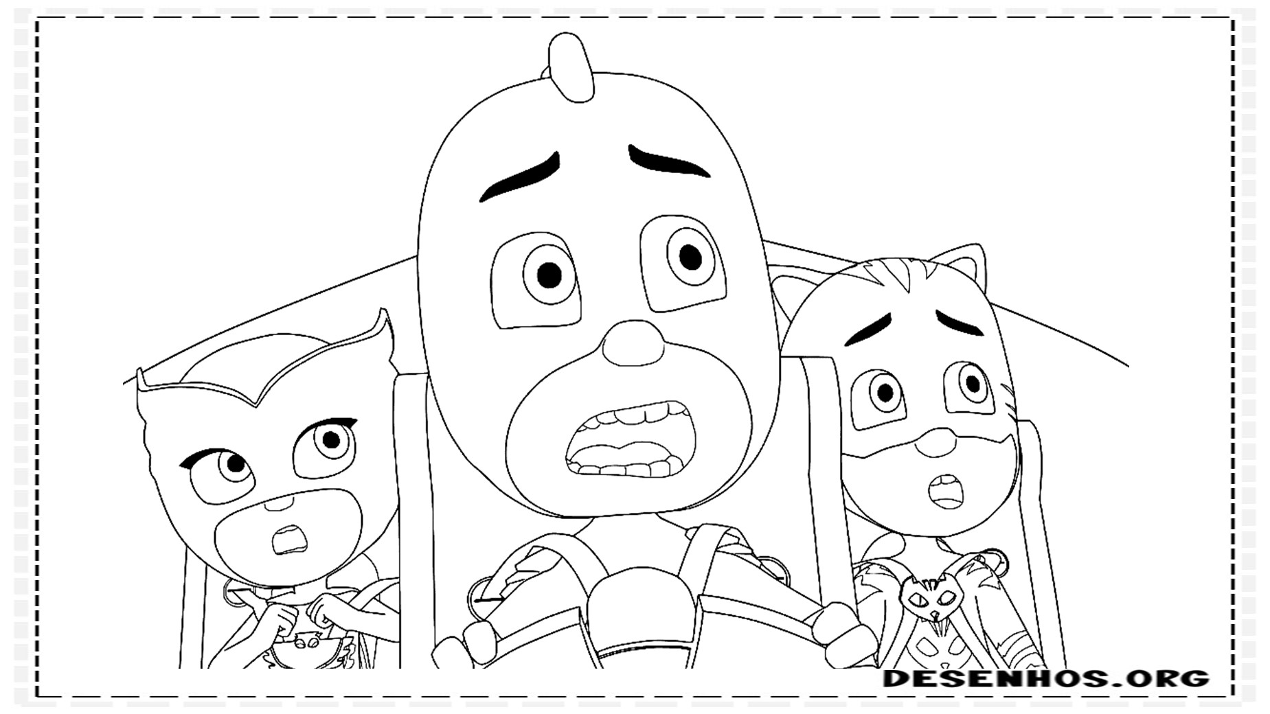 pj masks para colorir 14