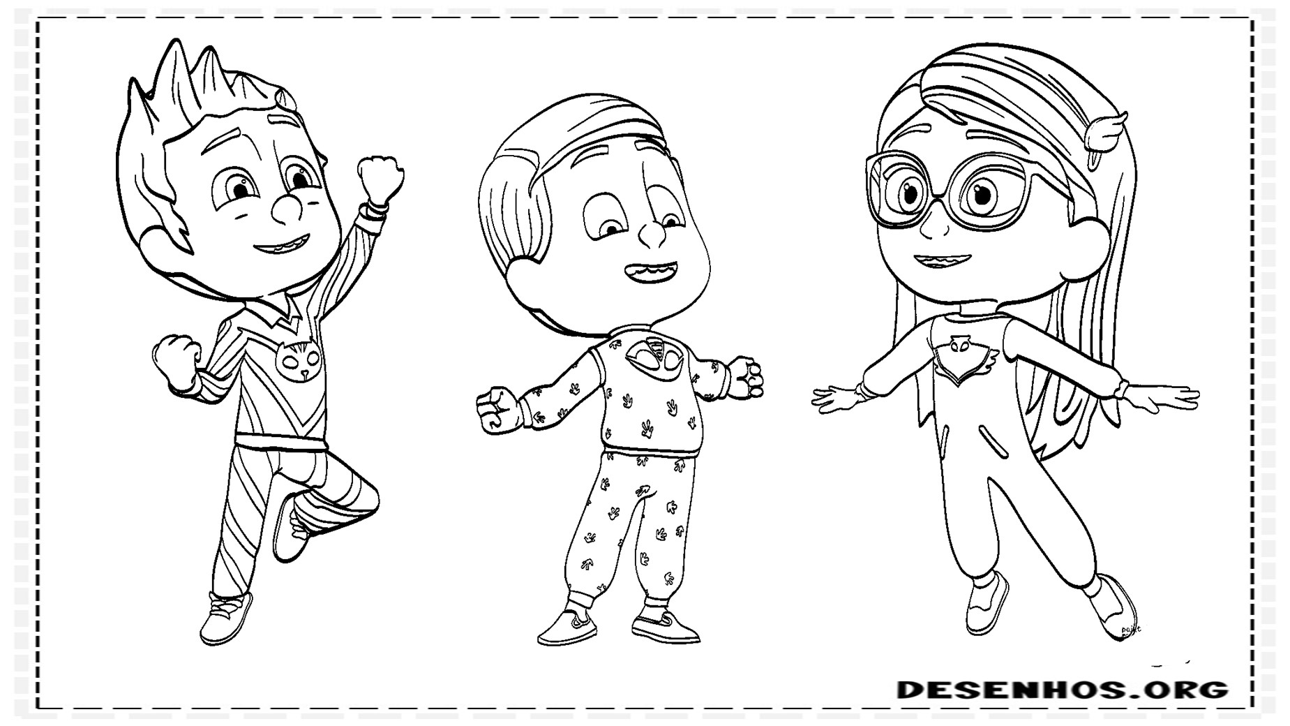 pj masks para colorir 28 pj masks para colorir 28