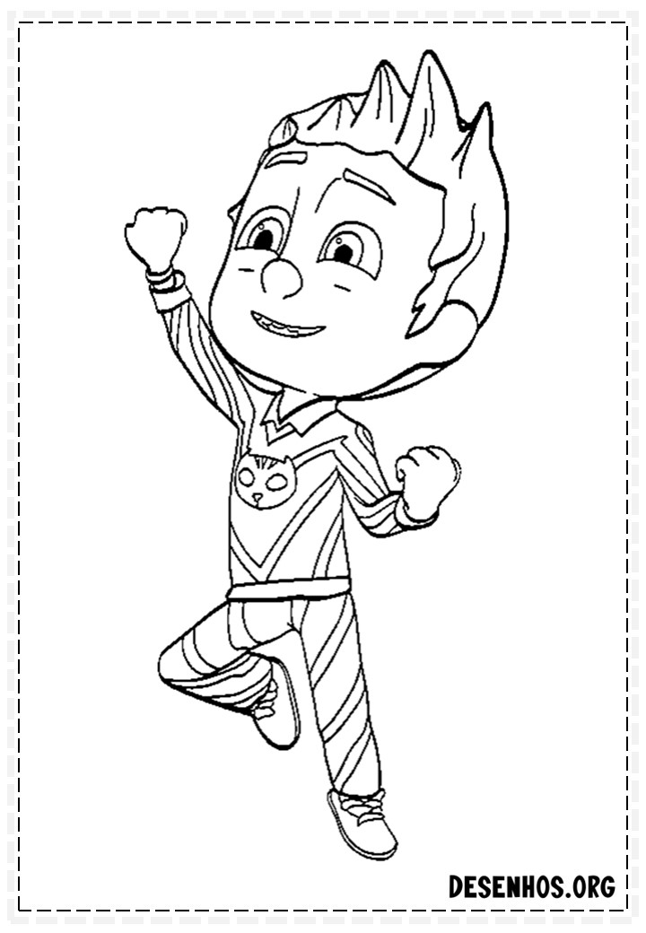 pj masks para colorir 31