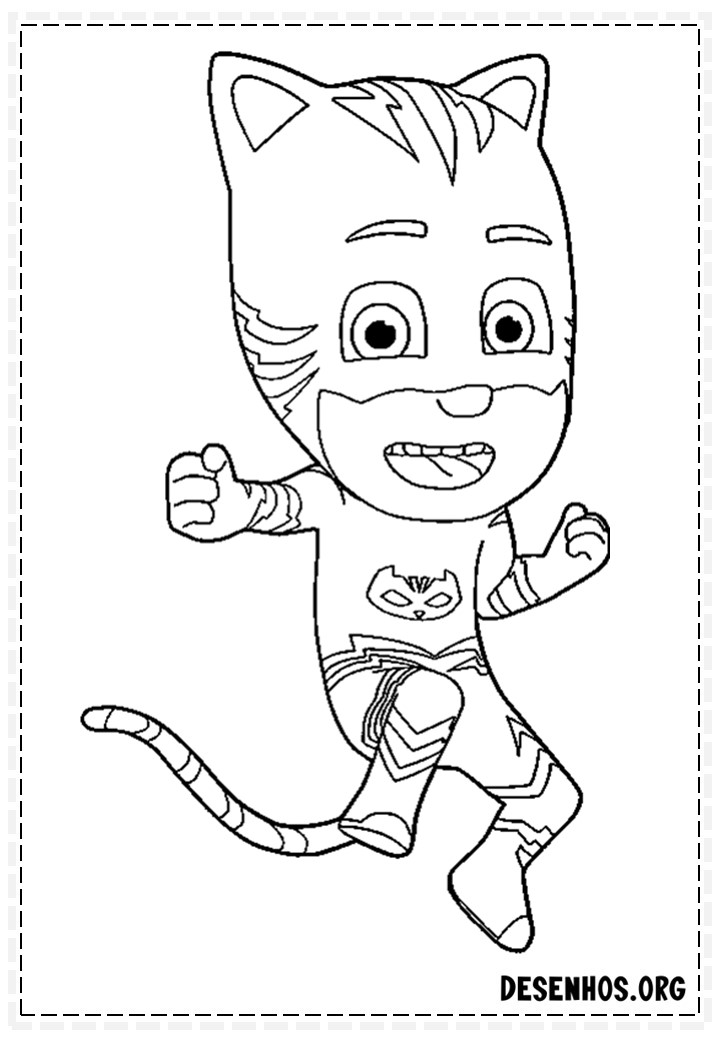 pj masks para colorir 33