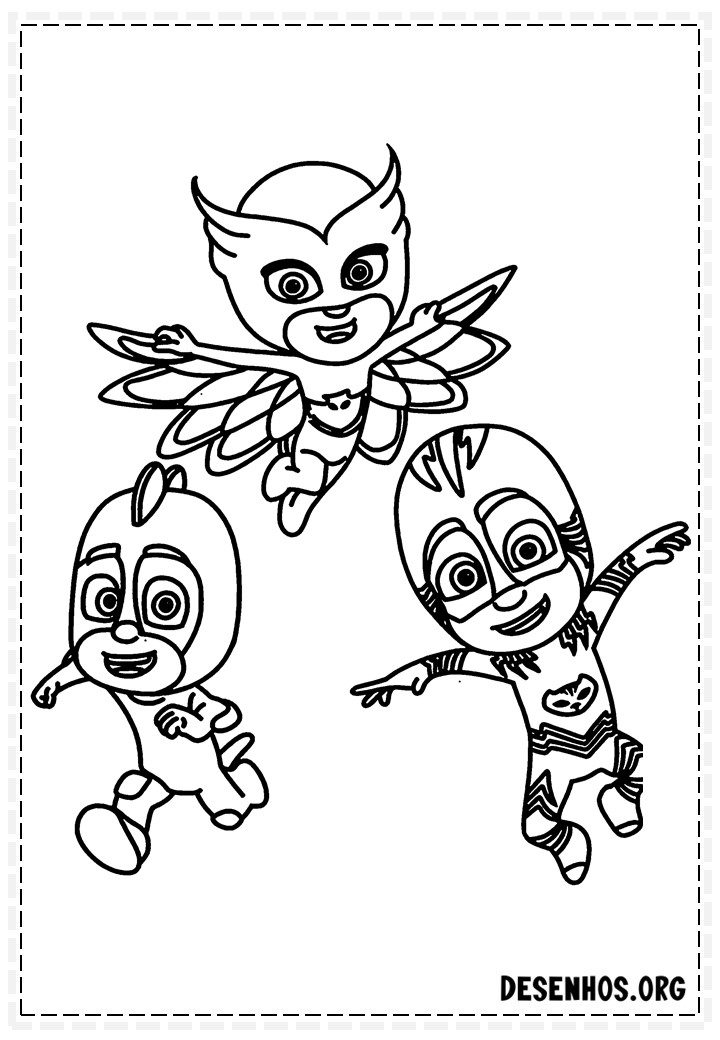 pj masks para colorir 41