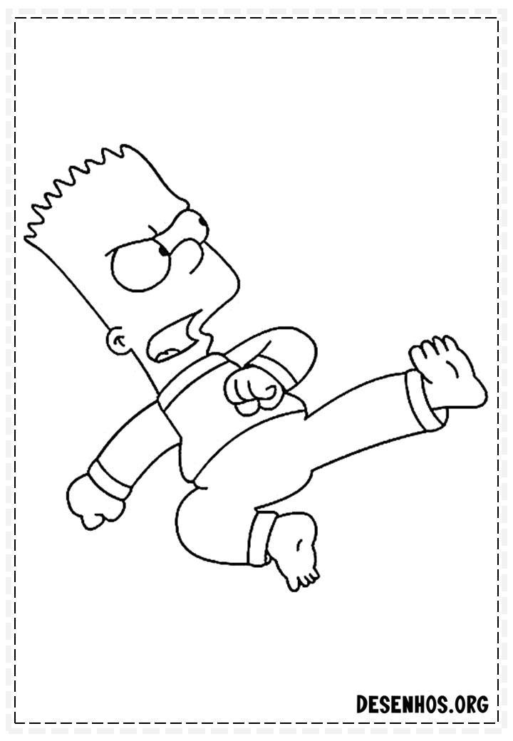 desenhos dos simpsons 41
