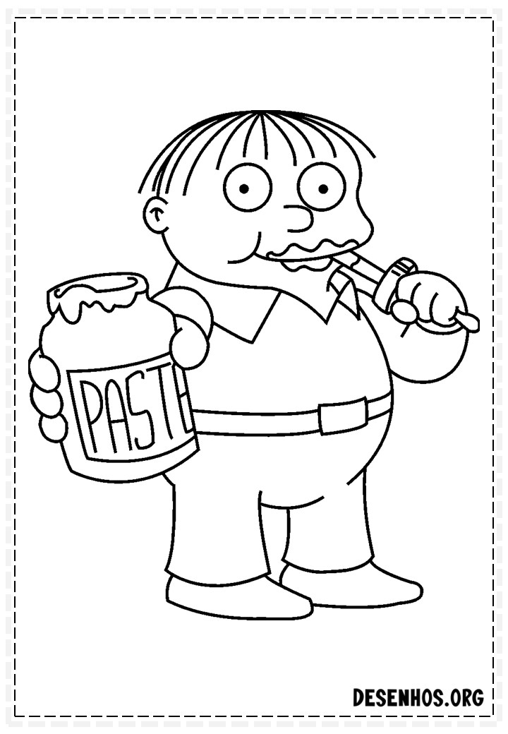 desenhos dos simpsons 48