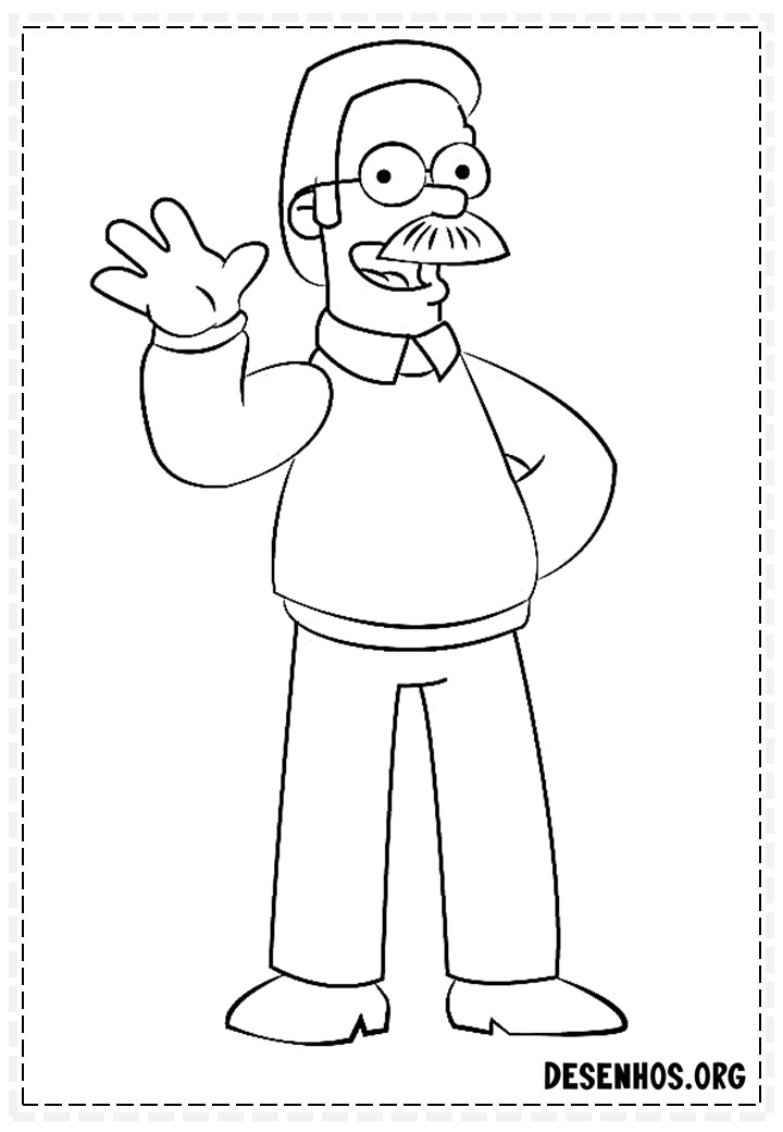 desenhos dos simpsons 49
