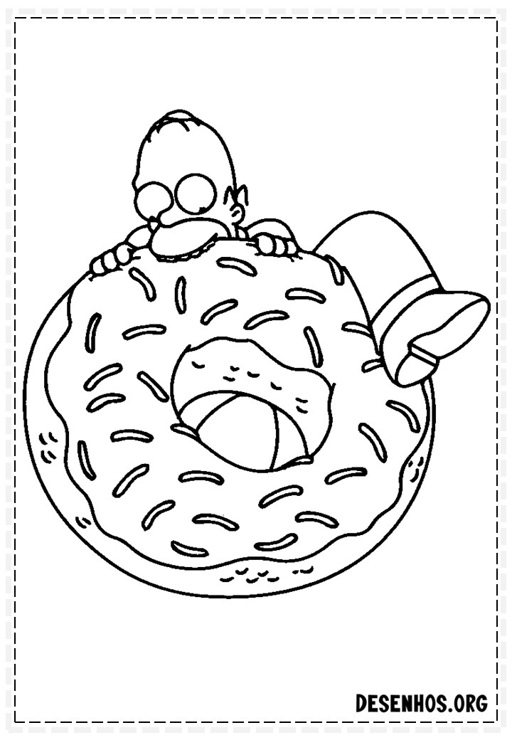 desenhos dos simpsons 57