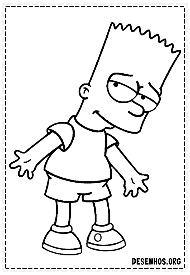 desenhos dos simpsons 58
