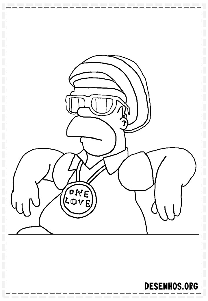 desenhos dos simpsons 62