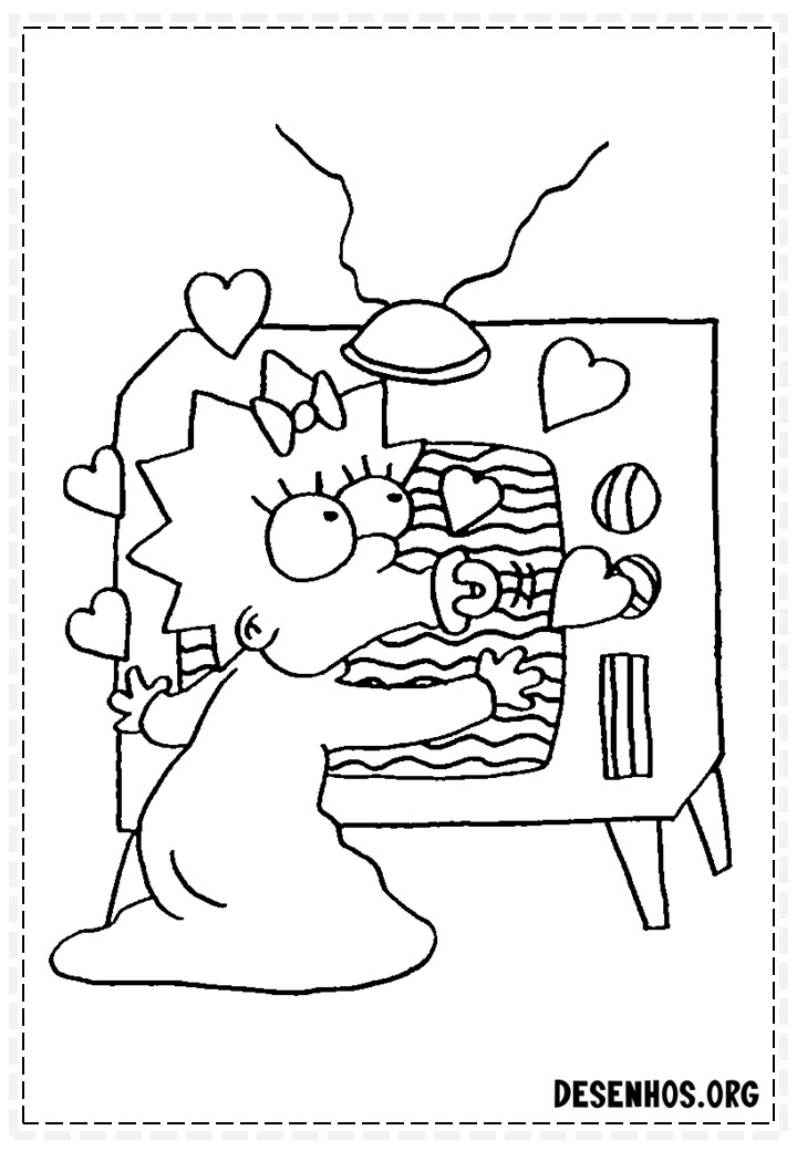 desenhos dos simpsons 63