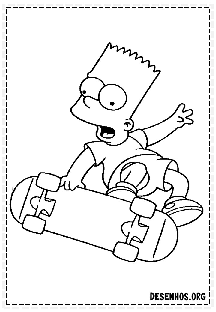 desenhos dos simpsons 65