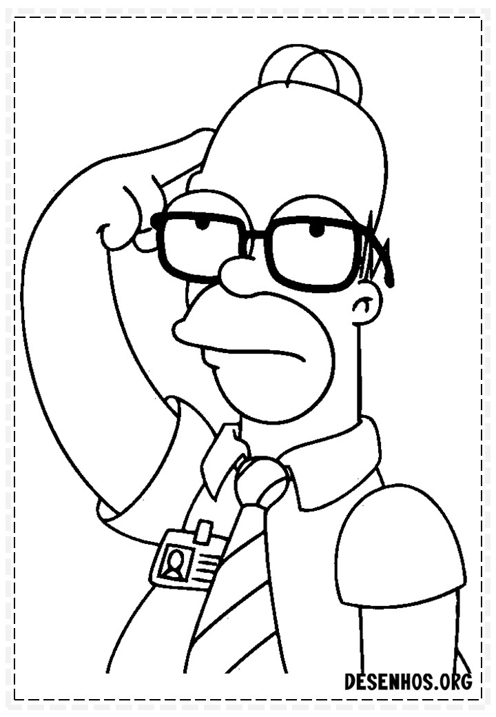 desenhos dos simpsons 67