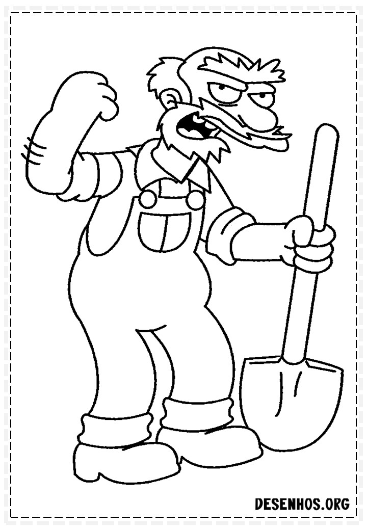 desenhos dos simpsons 69