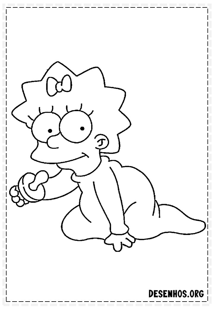 desenhos dos simpsons 73 desenhos dos simpsons 73