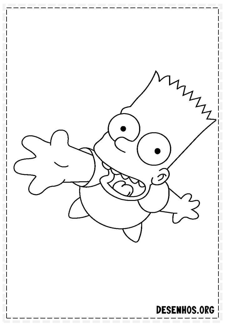 desenhos dos simpsons 77