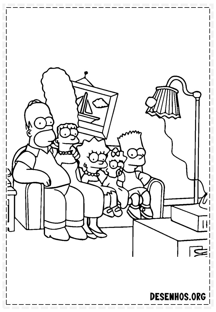 desenhos dos simpsons 84