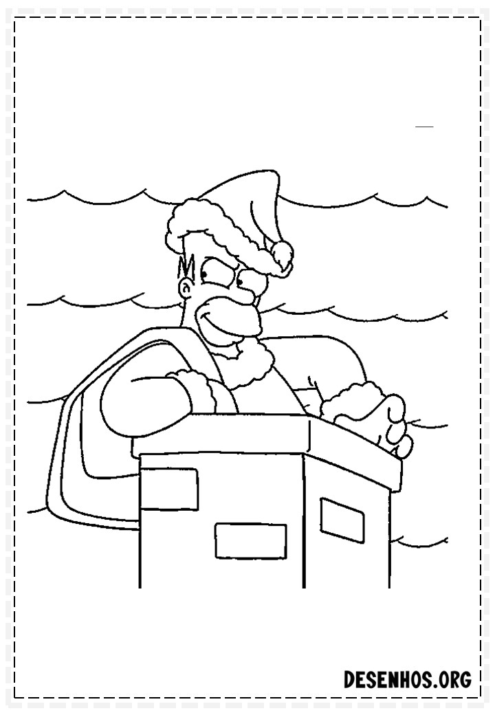 desenhos dos simpsons 86