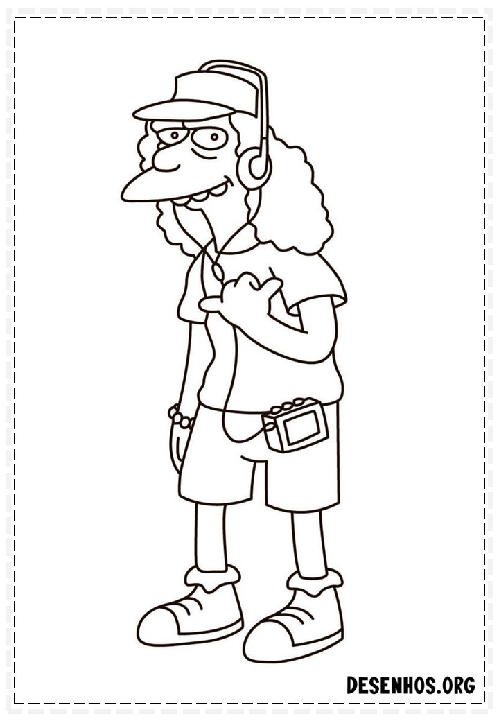 desenhos dos simpsons 91