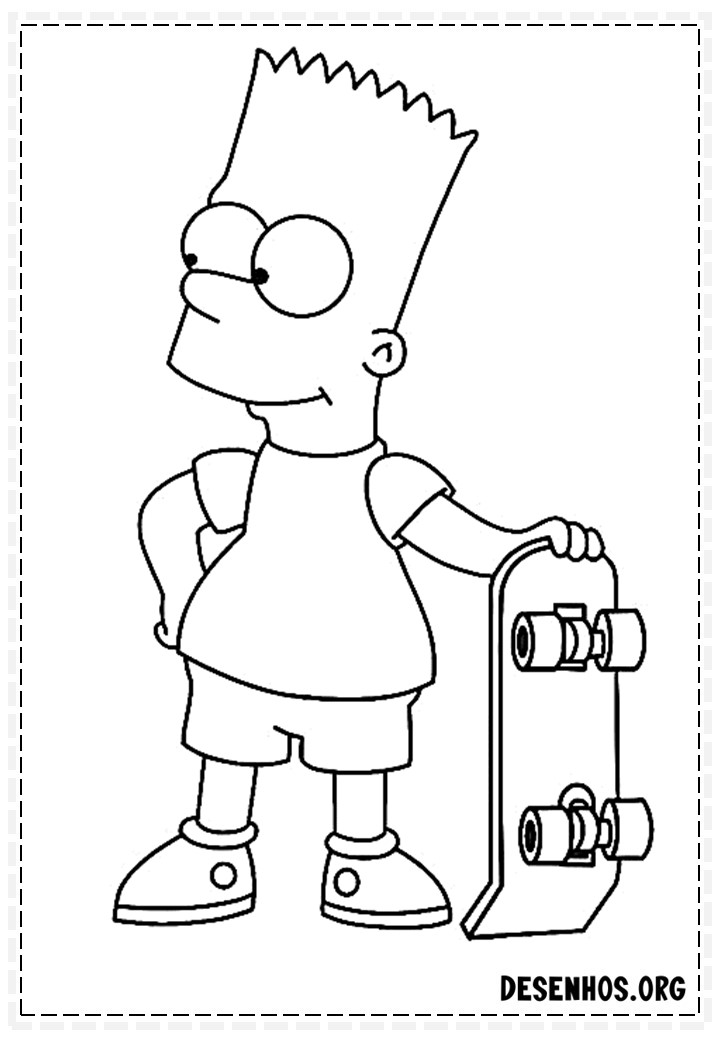 desenhos dos simpsons 99