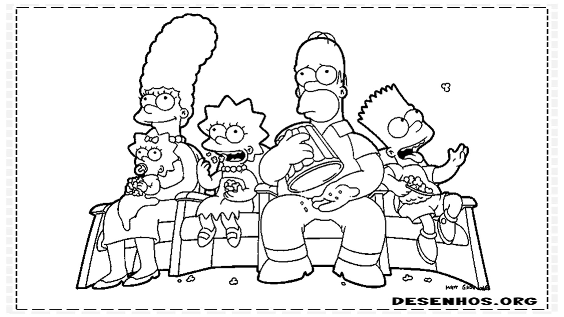 simpsons-para-colorir-2