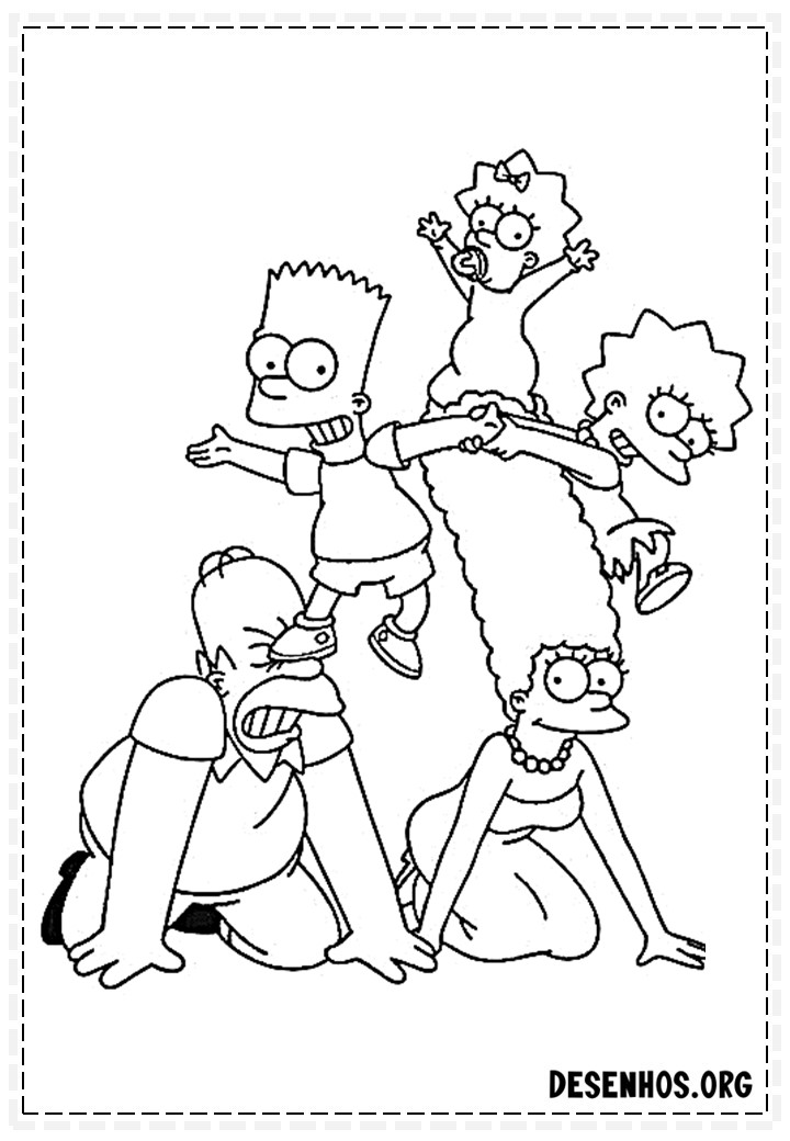 simpsons-para-colorir-29
