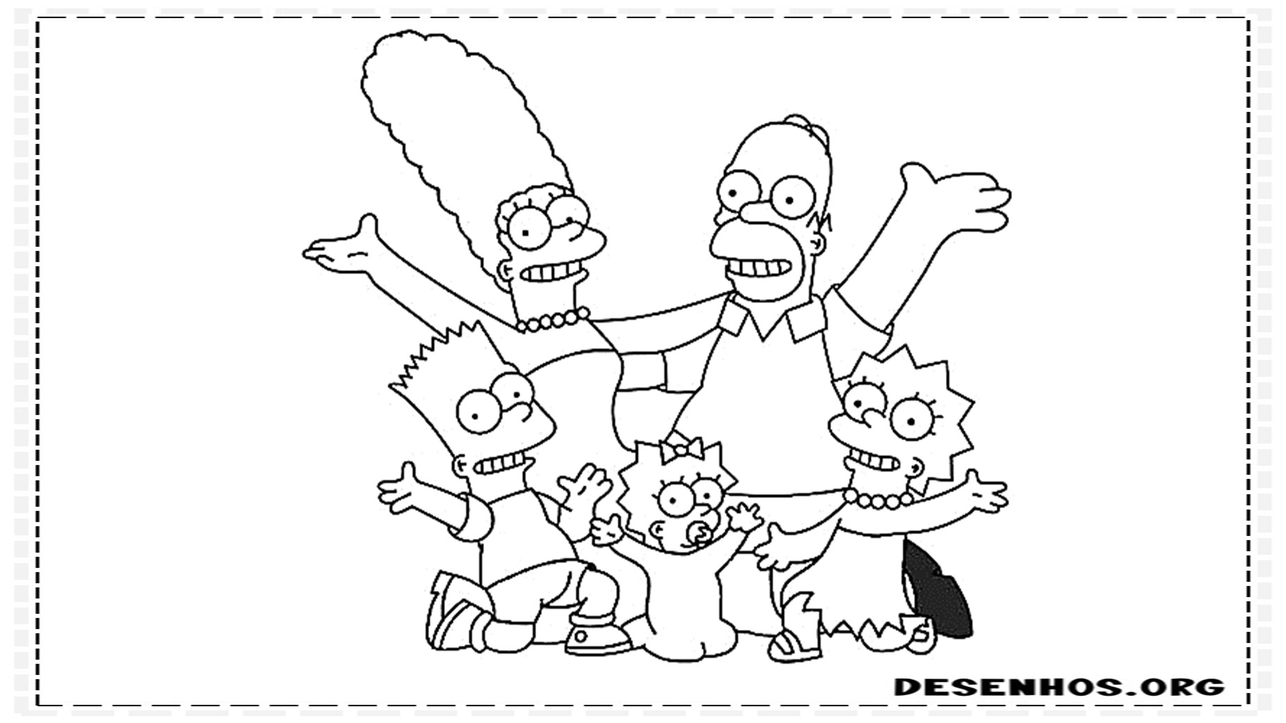 simpsons-para-colorir-3