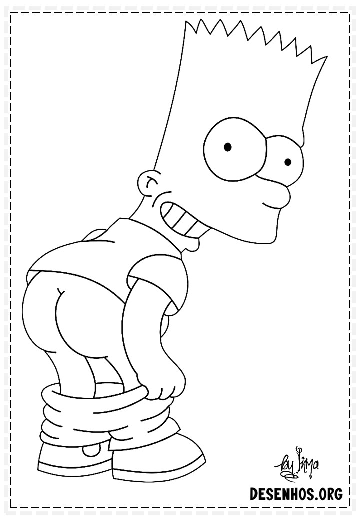 simpsons-para-colorir-31