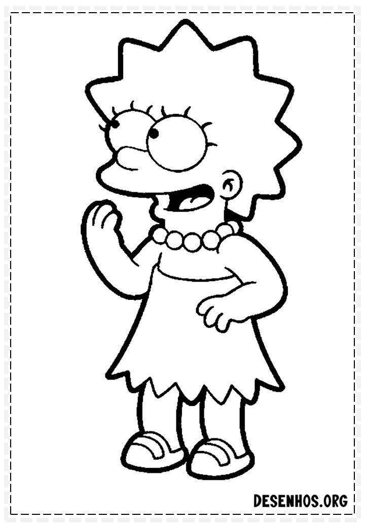 simpsons-para-colorir-33