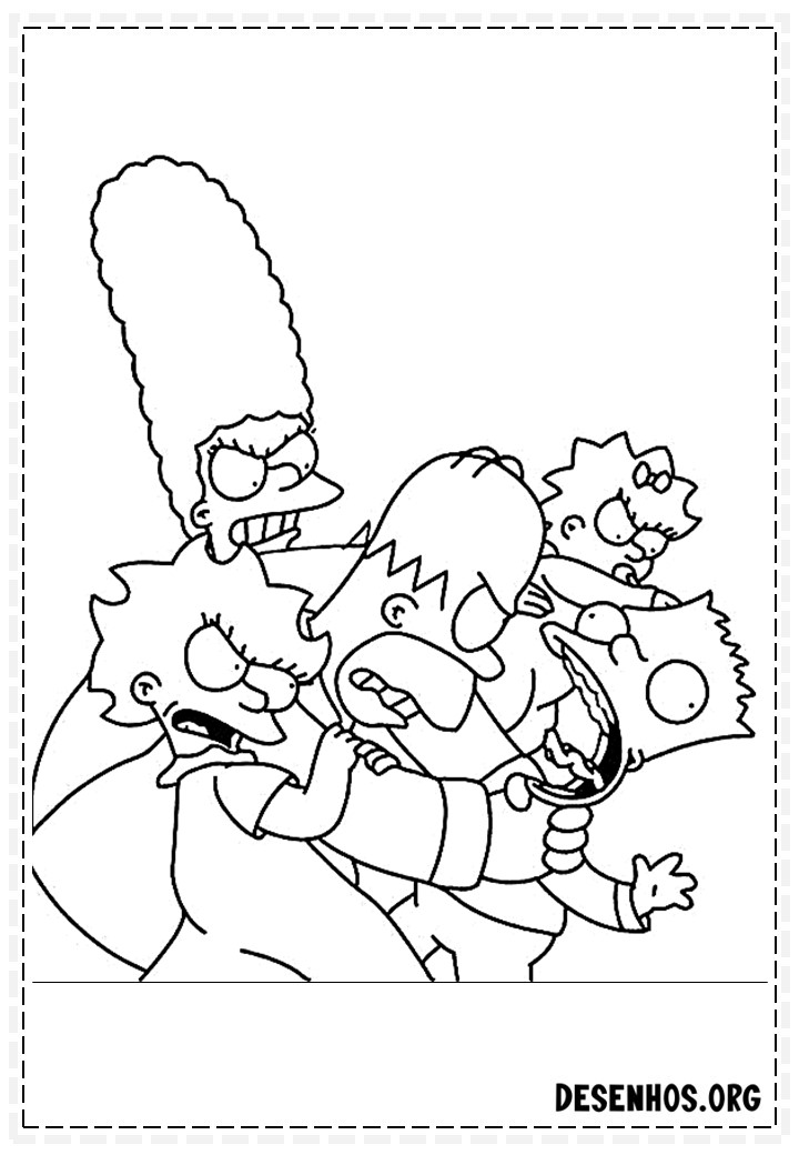 simpsons-para-colorir-34