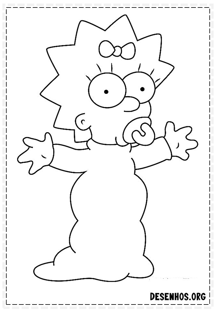 simpsons-para-colorir-35