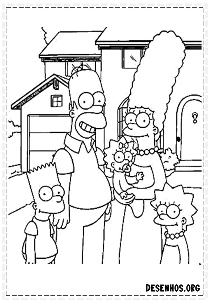 simpsons-para-colorir-36