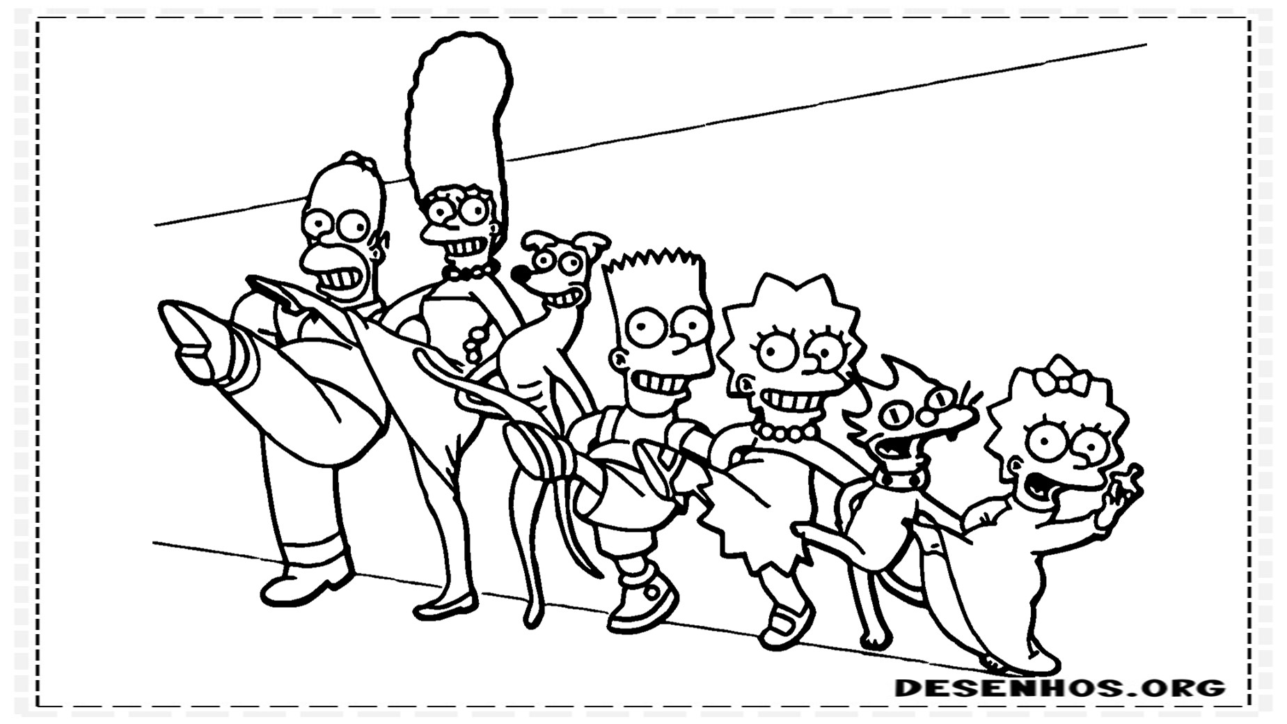 simpsons-para-colorir-5