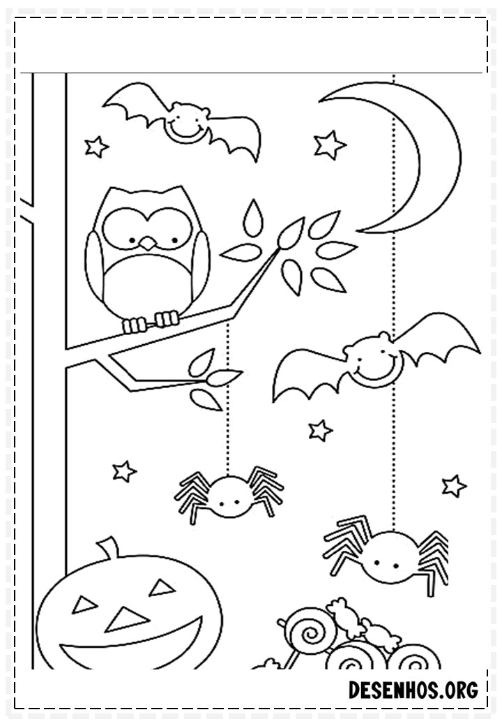 Halloween para colorir 14