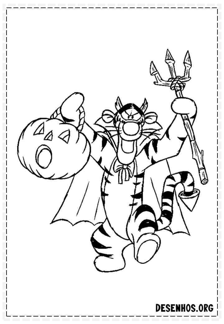 Halloween para colorir 22