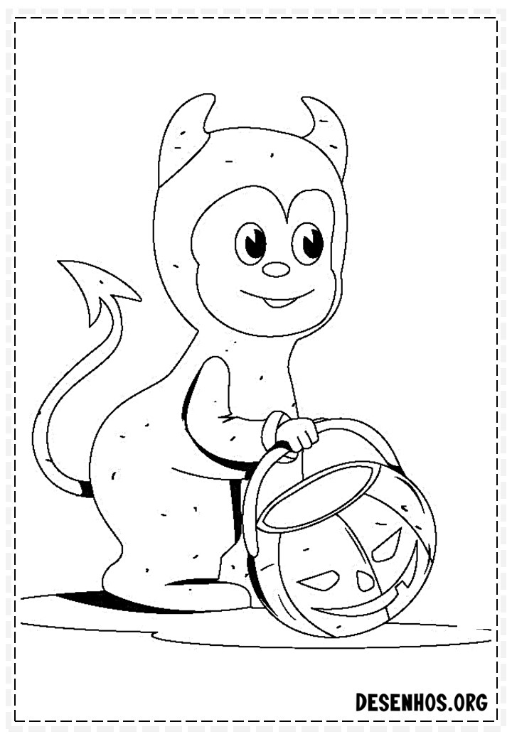 Halloween para colorir 32