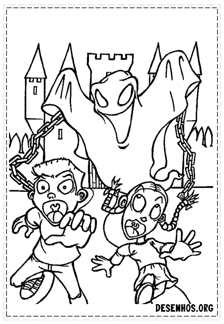 Halloween para colorir 33