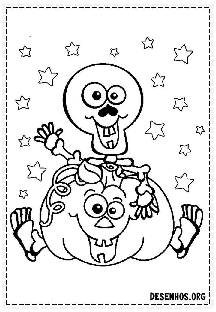 Halloween para colorir 55