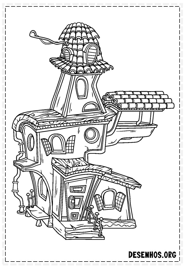 Halloween para colorir 61
