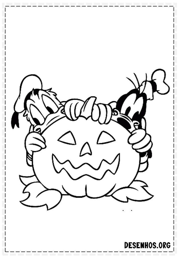 Halloween para colorir 7